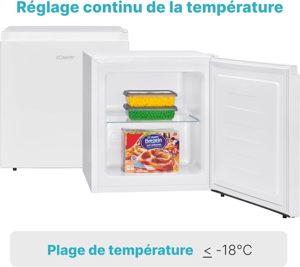 Bomann GB 7246 freezer Upright freezer Freestanding 34 L E White
