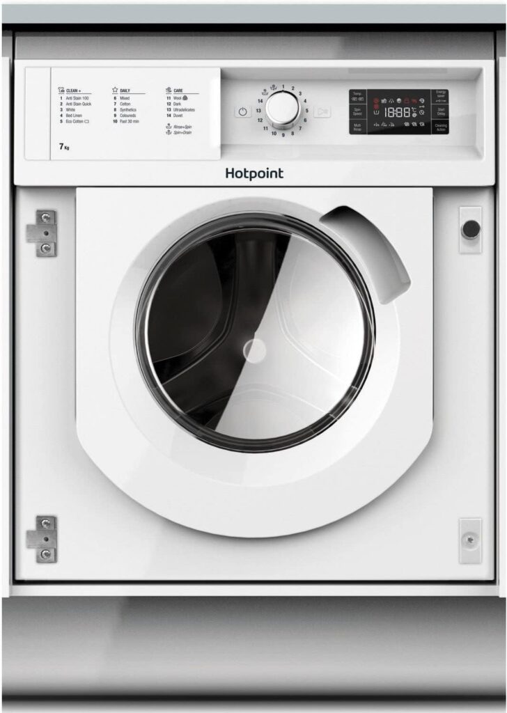 Hotpoint 7kg 1400rpm Integrated Washing Machine