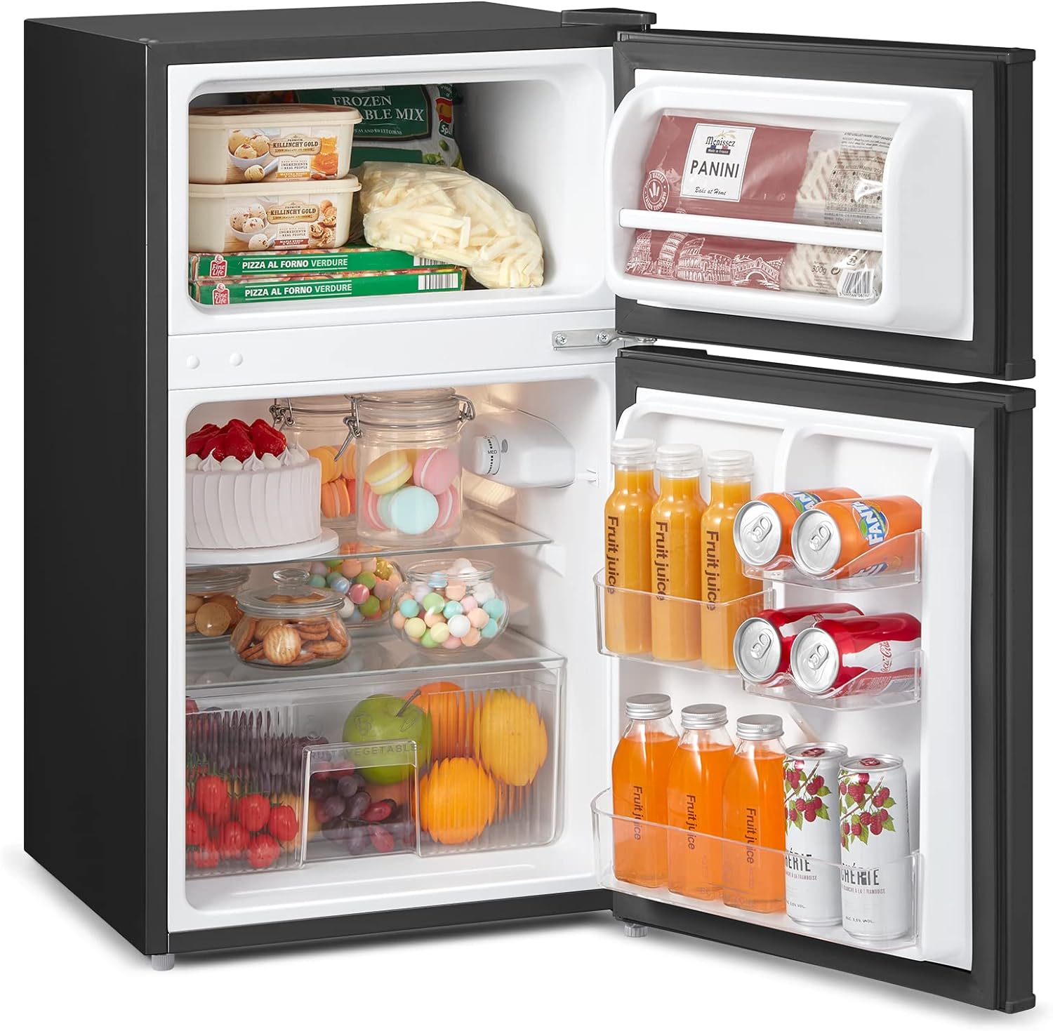 comfee rct87bl1e under counter fridge freezer review
