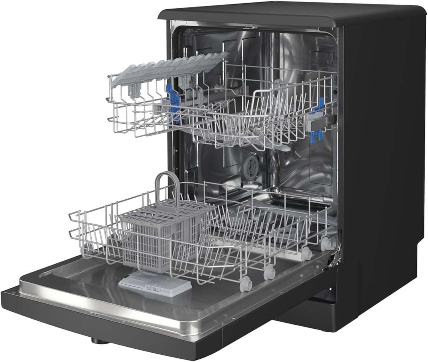 Indesit D2F HK26 B UK 14 Place Setting 6 Programmes Dishwasher