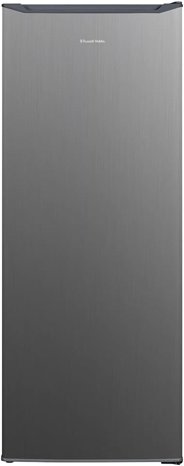 Russell Hobbs RH55FZ143B Black 168 Litre Freestanding Upright Freezer with 5 Drawers, 143 cm Tall 55 cm Wide, Adjustable Thermostat 40 Decibel Noise Level, 2 Year Warranty upon Registration [Energy Class F]