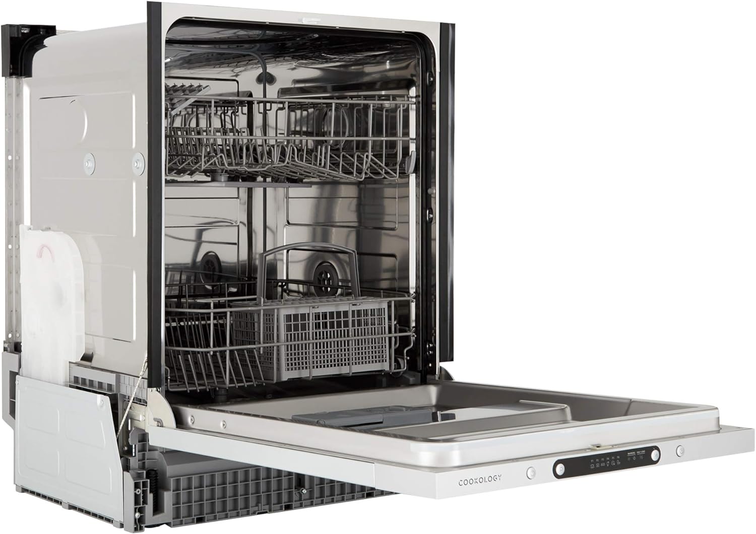 Cookology CBID601 Fully Integrated, Built-in Dishwasher | 60cm, 12 Place Setting [Energy Class E]